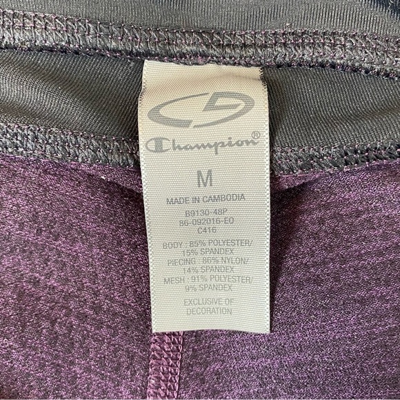 C9 by Champion Purple and Black Leggings - Picture 12 of 12